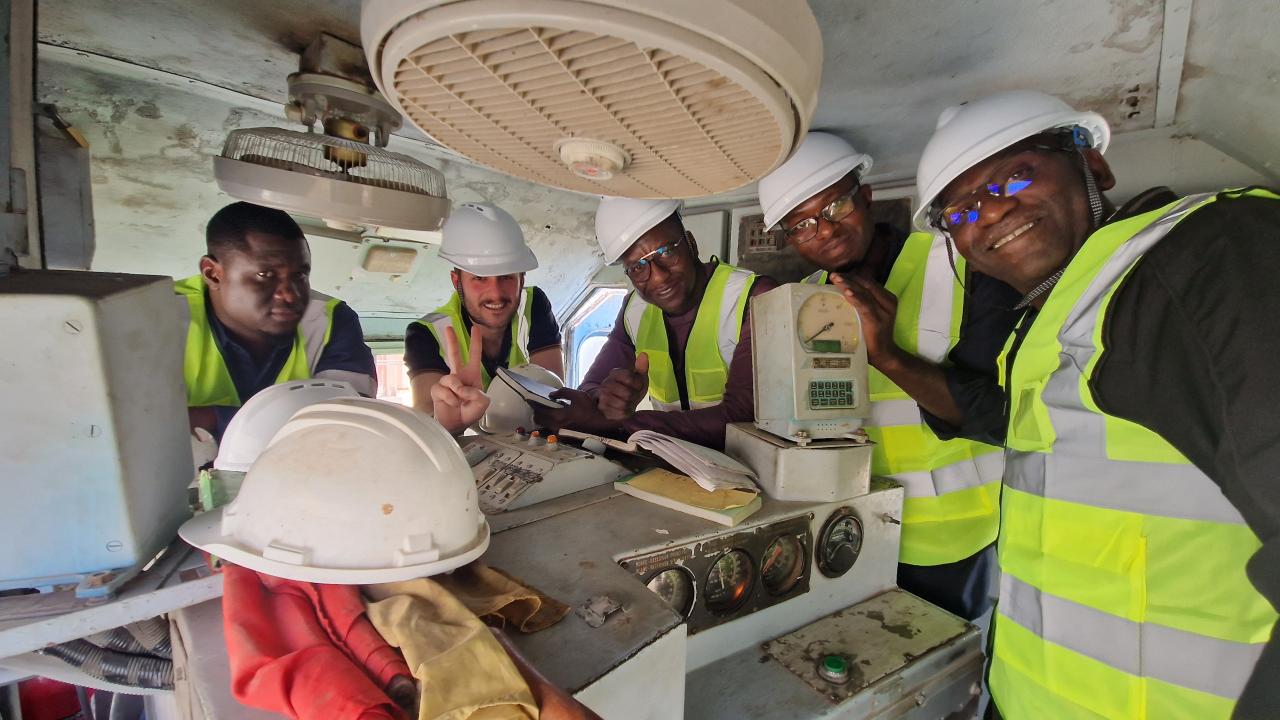 Novo Simulador de trem para o Senegal