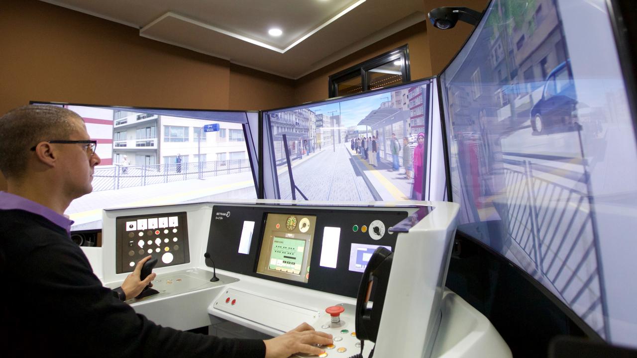Setram Algerie driving simulators