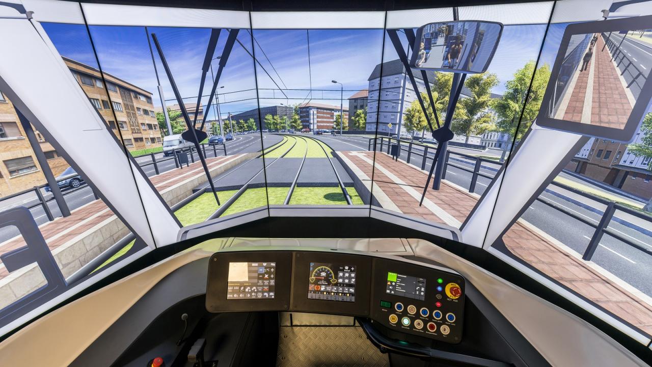 Solaris tram simulator