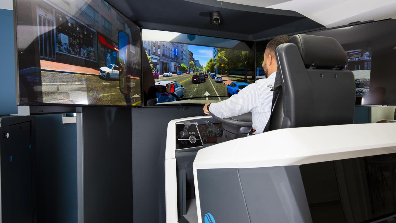Truck driving simulator Mexico