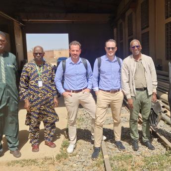 Nuevo simulador de tren para Senegal
