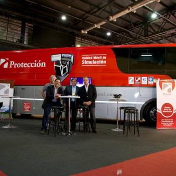 Protección Mutual e LANDER apresentam a Unidade Móvel de Simulação para motoristas profissionais de transporte público de passageiros