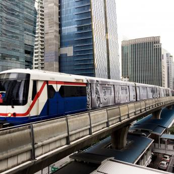 BTS Skytrain southern extension is now open