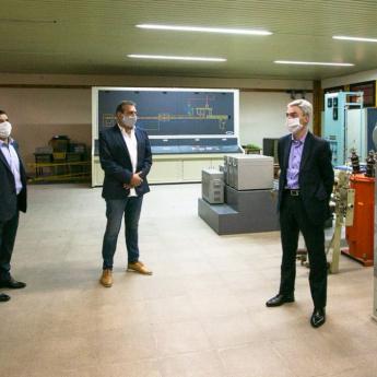 Der Verkehrsminister von Argentinien besucht das CENACAF