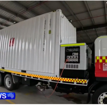 Emergency Services Minister visits NSW firefighters' driving simulator