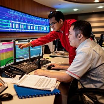Der Simulator einer zentralen Verkehrsleitstelle (ZVL), die nächste Stufe der teamorientierten Weiterbildung