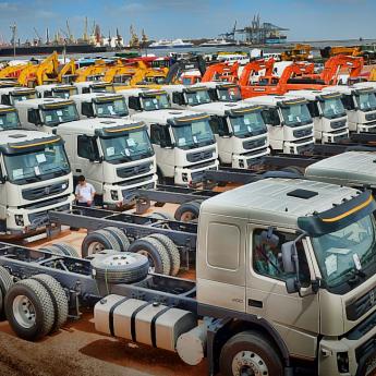 Simulador para o treinamento de motoristas de caminhão VOLVO no Uruguai